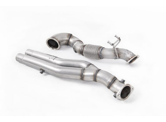 Milltek Sport Large-Bore Downpipe Audi RS3 8Y 2.5TFSI Saloon/Sedan 2021- + RSQ3 (OPF/GPF Equipped Models Only)