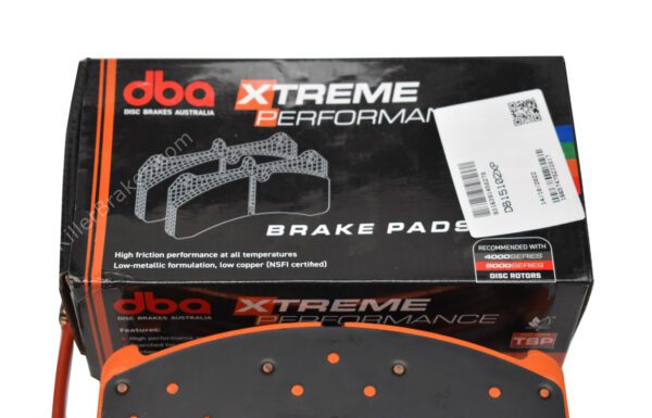 DBA Brake Pads DB15102XP Xtreme Performance - BREMBO Front 6pot Brake Kit
