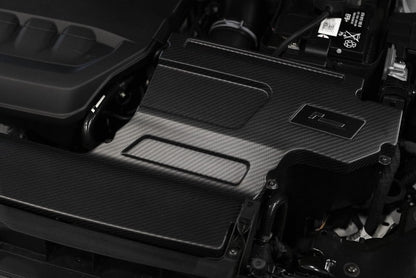 Couvercle en fibre de carbone RacingLine R600 (mise à niveau du couvercle) VW Golf 7 GTI/R Leon 5F Cupra A3/S3 8V 1.8+2.0 TSI MQB 