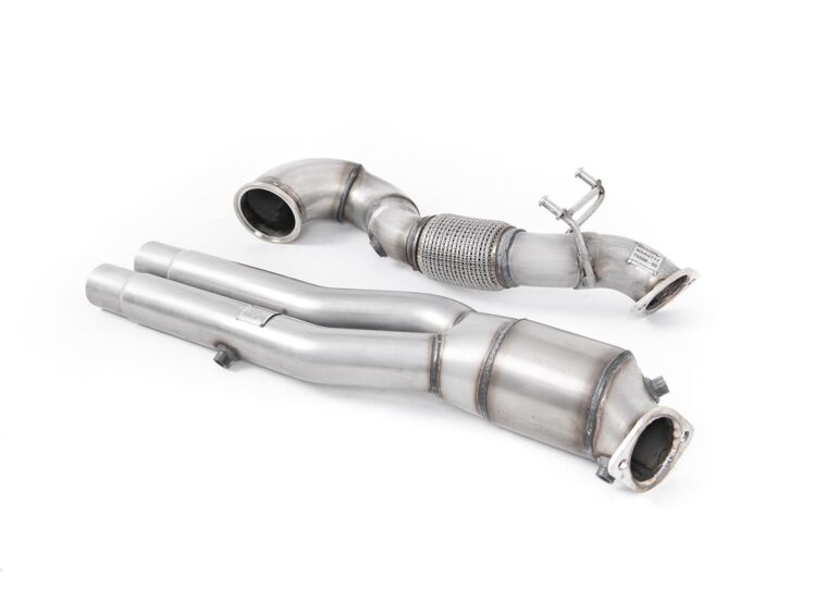 Milltek Sport Large-Bore Downpipe Audi RS3 8Y 2.5TFSI Saloon/Sedan 2021- (OPF/GPF Equipped Models Only)
