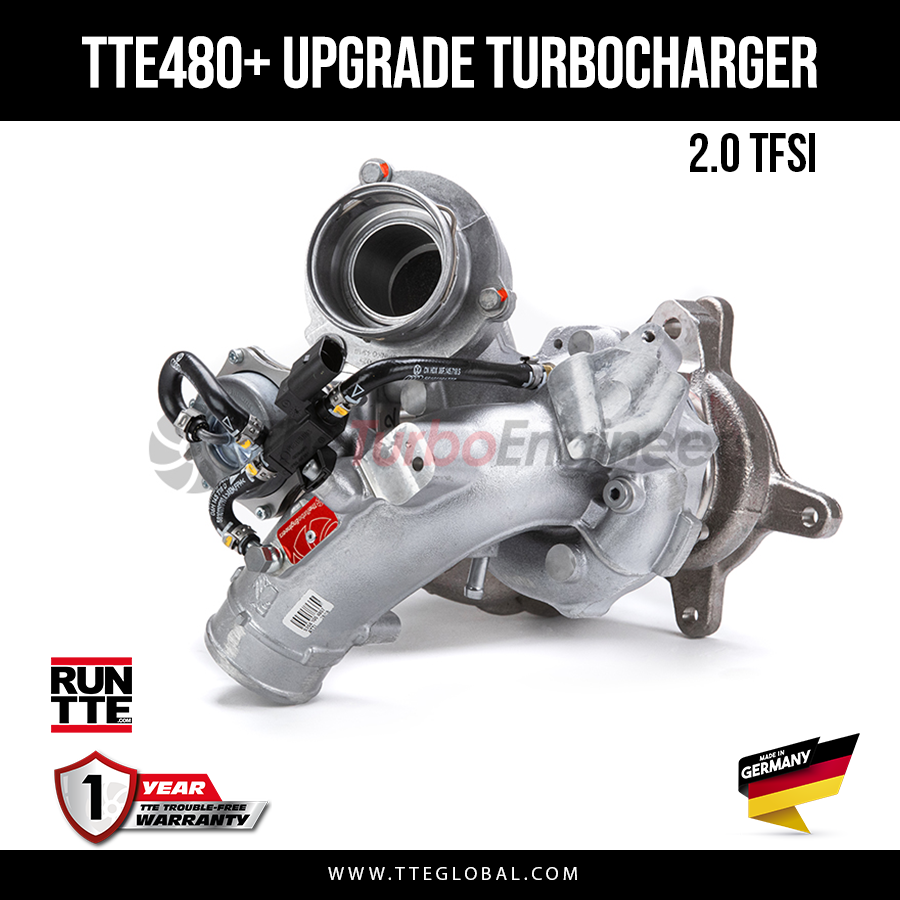Turbocompresor mejorado TTE480+ 2.0TFSI EA113 K04-64 S3 8P, Golf 6 R, 5 ED30, Leon Cupra 1P