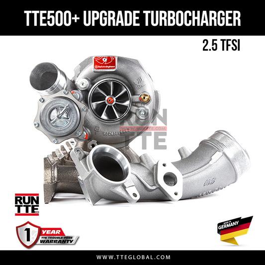 Turbocompresseur de mise à niveau TTE500+ 2.5TFSI Audi TTRS 8J / RS3 8P 8V.1 / RS Q3
