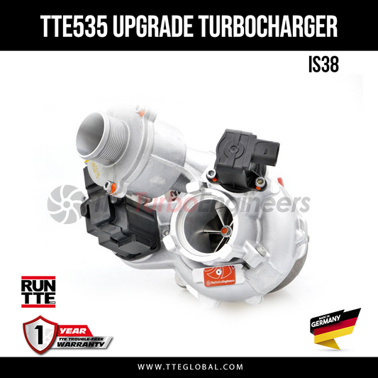 TTE535 IS38 VAG 2.0TSI EA888.3 Upgrade Turbocharger MQB MK7 GTI/R, S3, 5F Cupra etc.