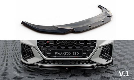 Maxton Design Front Splitter Audi RSQ3 F3 - Gloss Black