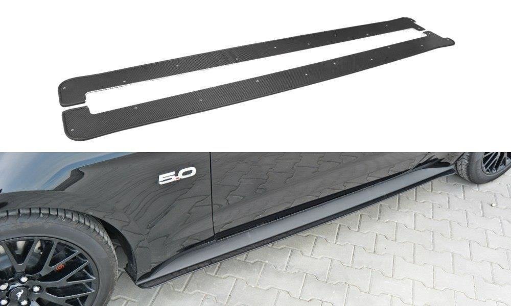 Maxton Design Racing Side Skirts Diffusers Ford Mustang GT MK6