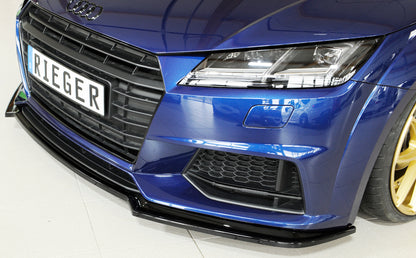 Rieger Front Splitter For Audi TT/TTS 8S Coupe & Roadster