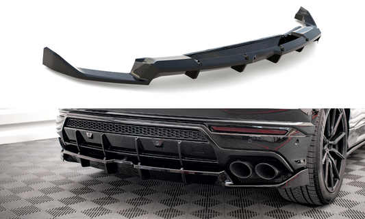 Maxton Design Central Rear Splitter Lamborghini Urus MK1 - Gloss Black