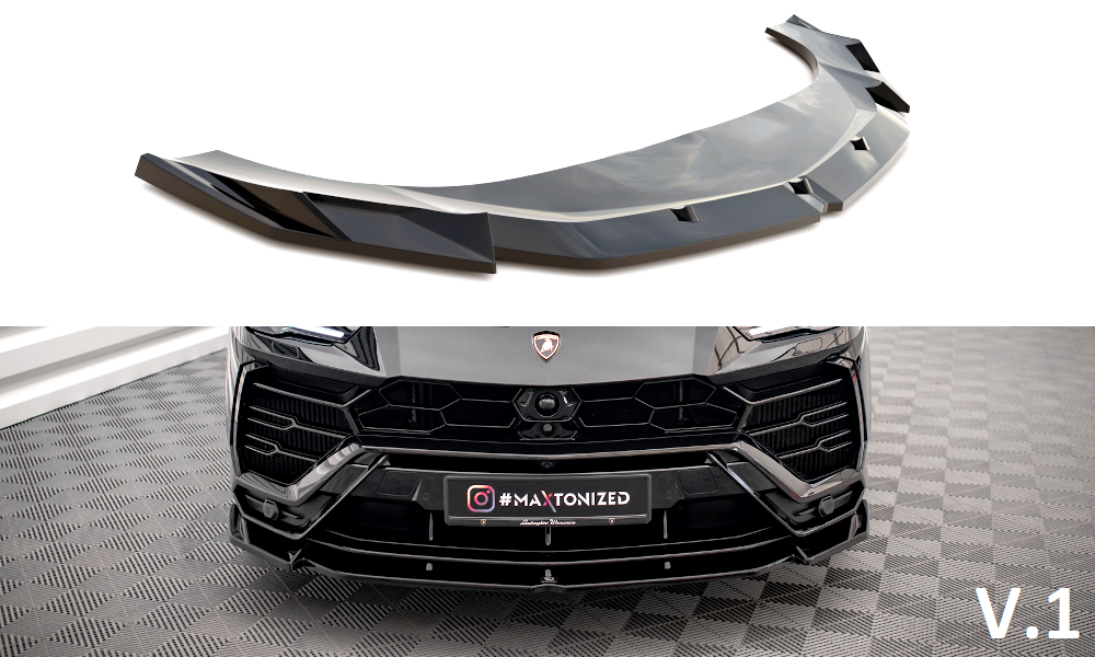 Maxton Design Front Splitter Lamborghini Urus MK1 - Gloss Black
