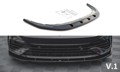 Maxton Design Front Splitter Volkswagen Golf MK8 R - Gloss Black