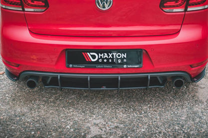 Diffuseur arrière Maxton Design Racing Durabilité VW Golf MK6 GTI