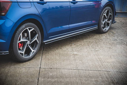 Maxton Design Racing Durabilité Jupes Latérales Diffuseurs VW Polo AW GTI